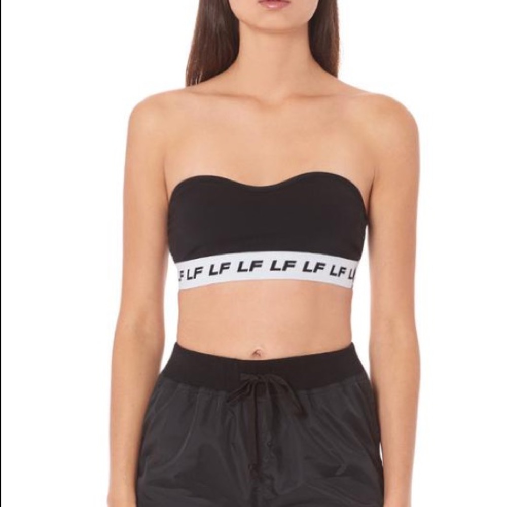LF tape bandeau bra